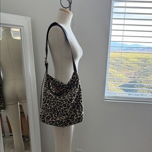 Leopard Print Shoulder Bag
